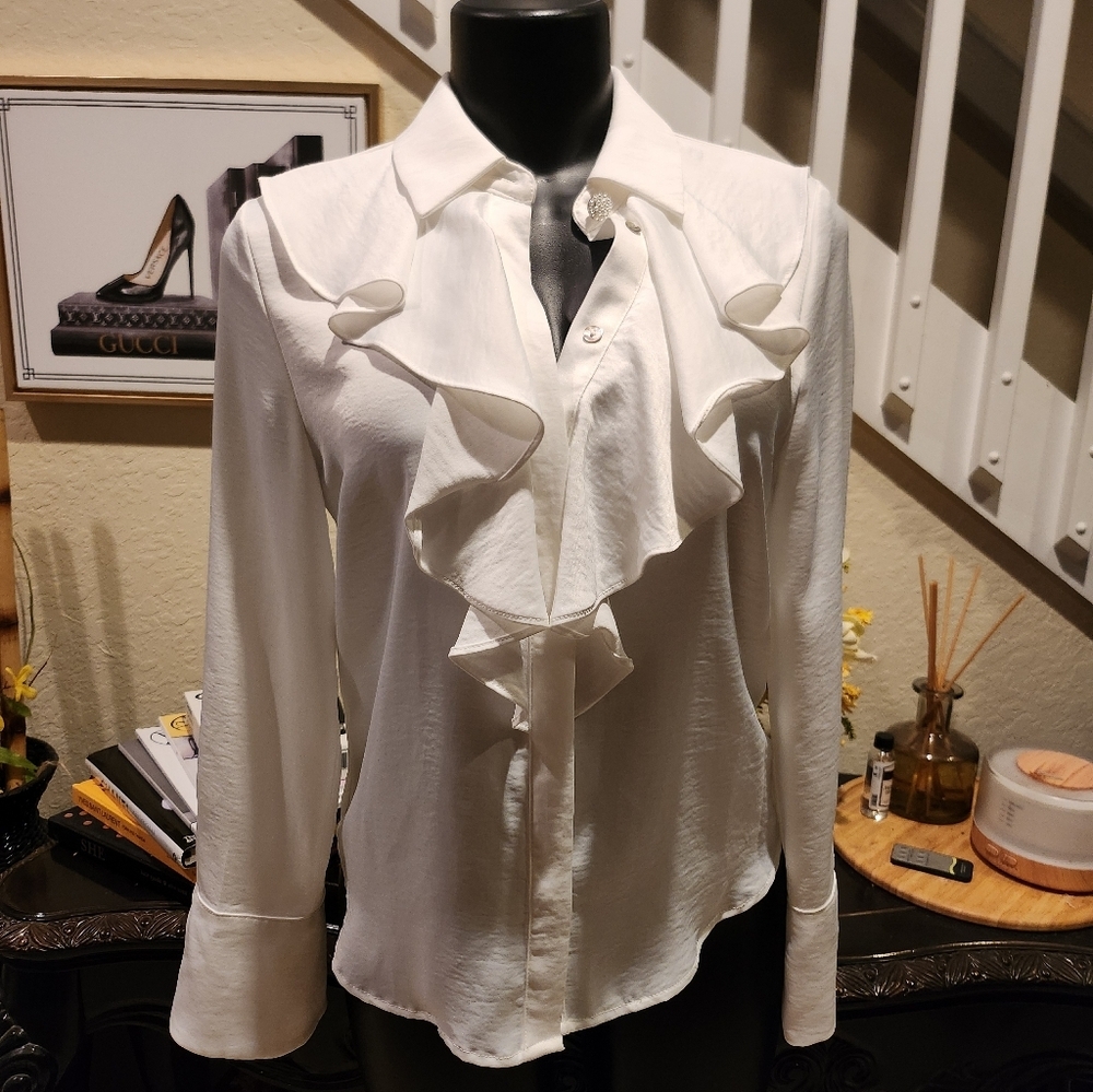 Zara satin Blouse size XS
